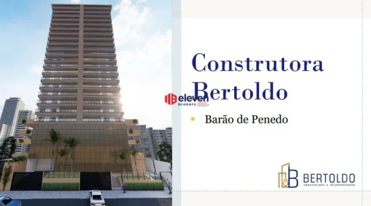 Apartamento com 2 Quartos à venda, 74m² no José Menino, Santos