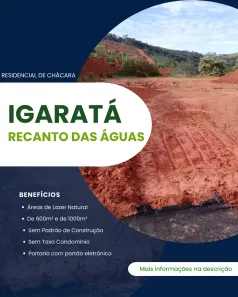 Lote/Terreno à venda, 600m² no Jardim Santana, Jacareí