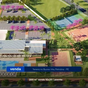 Lote/Terreno à venda, 200m² no Loteamento Recife, Petrolina