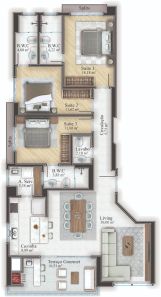 Apartamento com 4 Quartos à venda, 162m² no Meia Praia, Itapema