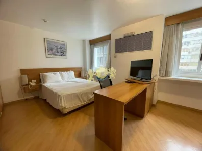Flat com 1 Quarto para alugar, 29m² no Cerqueira César, São Paulo