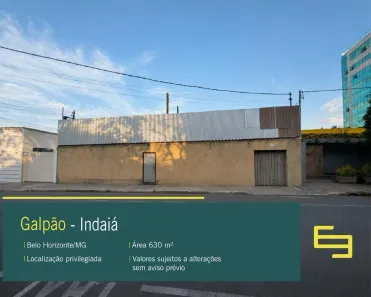 Galpão/Depósito/Armazém para alugar, 630m² no Liberdade, Belo Horizonte