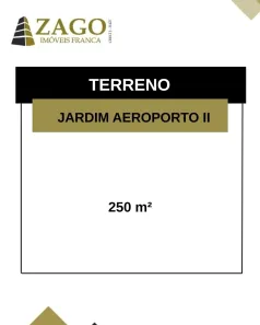 Lote/Terreno à venda, 250m² no Jardim Aeroporto II, Franca