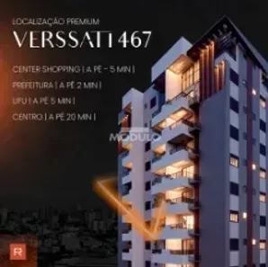 Flat com 1 Quarto à venda, 55m² no Santa Mônica, Uberlândia