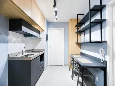 Apartamento com 1 Quarto para alugar, 24m² no Butantã, São Paulo