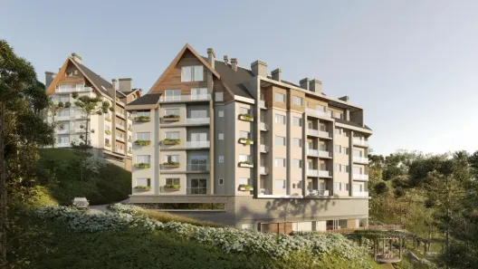 Apartamento com 2 Quartos à venda, 67m² no Avenida Central, Gramado