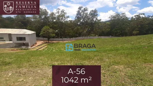 Lote/Terreno à venda, 1042m² no Recanto Santa Barbara, Jambeiro