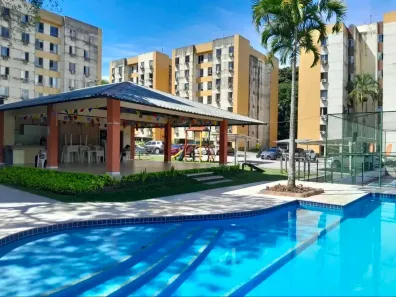 Apartamento com 3 Quartos para alugar, 76m² no Mangueirão, Belém