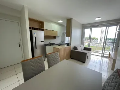 Apartamento com 2 Quartos para alugar, 48m² no Ponta Negra, Manaus