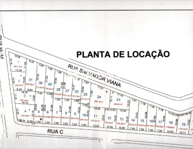 Lote/Terreno à venda, 171m² no Vila Oliveira, Montes Claros