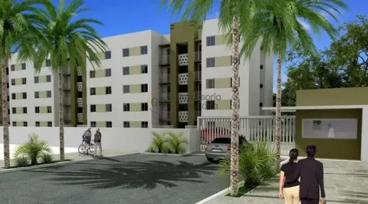 Apartamento com 2 Quartos para alugar, 48m² no Fragata, Pelotas