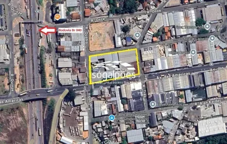 Galpão/Depósito/Armazém para alugar, 6035m² no Kennedy, Contagem