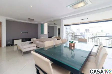 Apartamento com 3 Quartos para alugar, 125m² no Brooklin Paulista, São Paulo