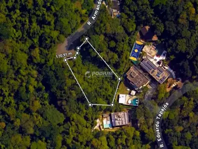 Lote/Terreno à venda, 854m² no Itanhangá, Rio de Janeiro