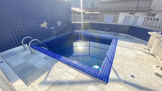 Cobertura com 3 Quartos para alugar, 192m² no Enseada, Guarujá