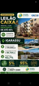 Apartamento com 2 Quartos à venda, 41m² no Agamenon Magalhães, Igarassu