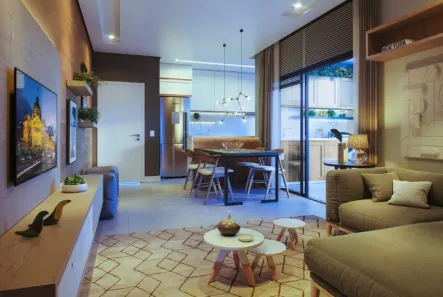 Apartamento com 3 Quartos para alugar, 82m² no Jardim Jacyra, Americana