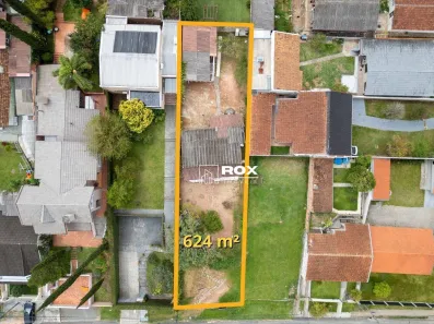 Lote/Terreno à venda, 624m² no Santo Inácio, Curitiba