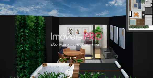 Casa de Condomínio com 4 Quartos à venda, 217m² no Brooklin Novo, São Paulo