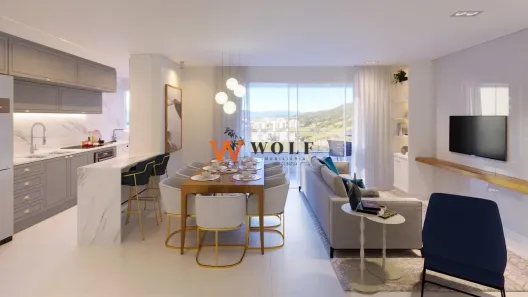 Apartamento com 3 Quartos à venda, 93m² no Pedra Branca, Palhoça