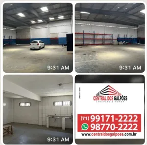 Galpão/Depósito/Armazém para alugar, 500m² no Matatu, Salvador
