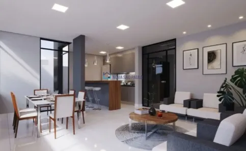 Apartamento com 2 Quartos à venda, 45m² no Vila Alzira, Santo André