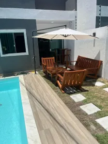 Casa com 2 Quartos para alugar, 60m² no Jauá (Abrantes), Camaçari