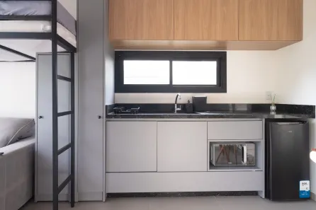 Apartamento com 1 Quarto para alugar, 20m² no Pantanal, Florianópolis