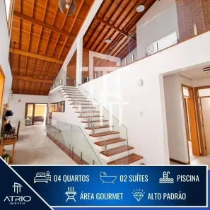 Casa com 4 Quartos à venda, 400m² no Parque Vivaldi Leite Ribeiro, Poços de Caldas