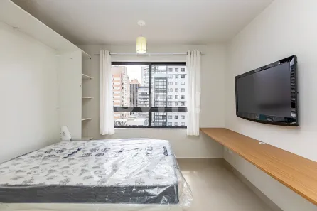 Apartamento com 1 Quarto para alugar, 20m² no Centro, Curitiba