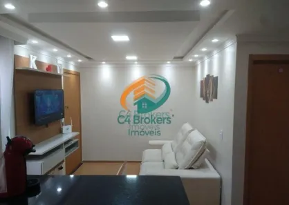 Apartamento com 2 Quartos à venda, 50m² no Vila Galvão, Guarulhos