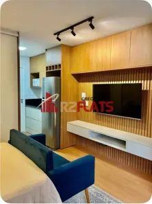 Apartamento com 1 Quarto para alugar, 27m² no Vila Clementino, São Paulo
