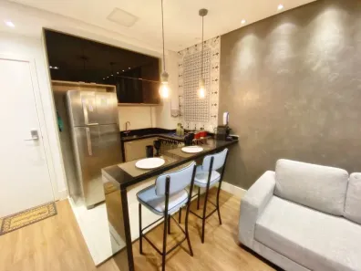 Apartamento com 1 Quarto para alugar, 50m² no Santo Amaro, São Paulo
