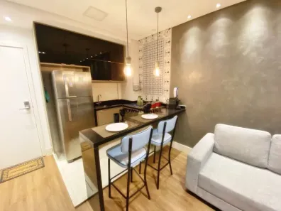 Flat com 1 Quarto para alugar, 50m² no Santo Amaro, São Paulo