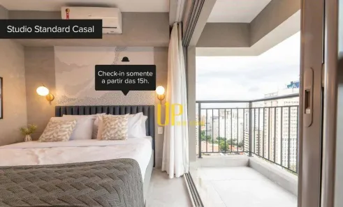 Apartamento com 1 Quarto à venda, 25m² no Indianópolis, São Paulo