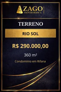 Lote/Terreno à venda, 360m² no , Rifaina