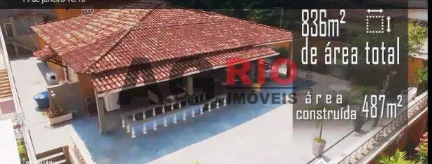 Casa de Condomínio com 6 Quartos à venda, 487m² no Jacarepaguá, Rio de Janeiro