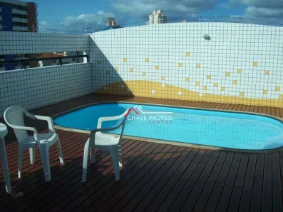 Apartamento com 2 Quartos à venda, 83m² no Campo Grande, Santos