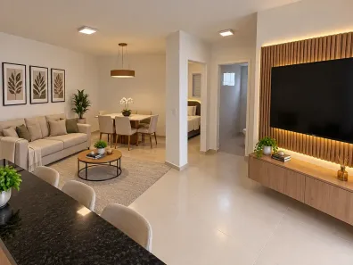 Apartamento com 1 Quarto à venda, 45m² no Satélite, Itanhaém