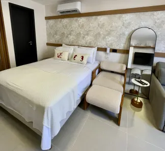 Flat com 1 Quarto para alugar, 30m² no Ponta de Campina, Cabedelo