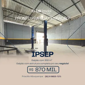 Galpão/Depósito/Armazém com 7 Quartos à venda, 300m² no Ipsep, Recife