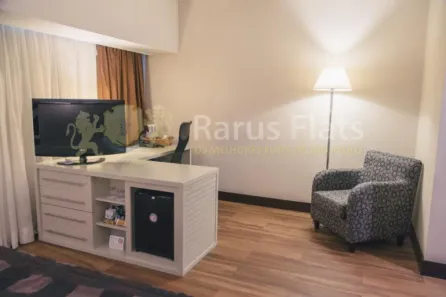 Flat com 1 Quarto à venda, 29m² no Cidade Monções, São Paulo