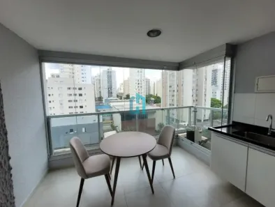Apartamento com 1 Quarto para alugar, 36m² no Indianópolis, São Paulo
