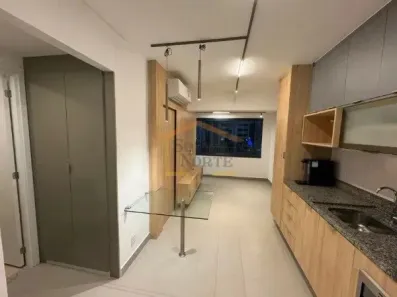 Apartamento com 1 Quarto para alugar, 32m² no Indianópolis, São Paulo