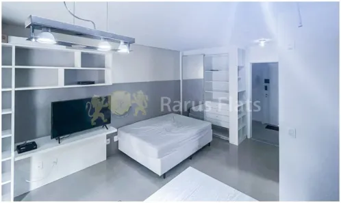Flat com 1 Quarto para alugar, 34m² no Indianópolis, São Paulo