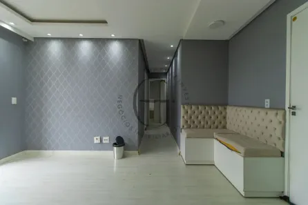 Apartamento com 2 Quartos para alugar, 48m² no Jardim Marilu, Carapicuíba