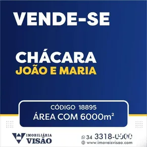 Fazenda/Sítio à venda, 6000m² no Área Rural de Uberaba, Uberaba