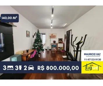Casa com 3 Quartos à venda, 140m² no Vila Gomes, São Paulo