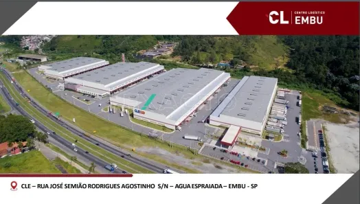 Galpão/Depósito/Armazém para alugar, 1656m² no Água Espraiada, Embu das Artes