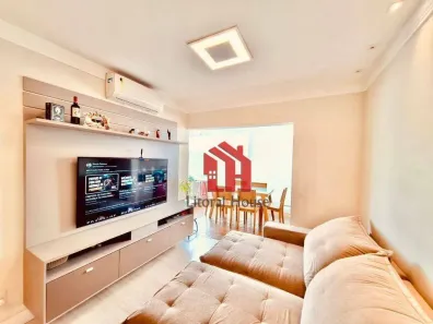 Apartamento com 3 Quartos para venda ou aluguel, 89m² no Campo Grande, Santos